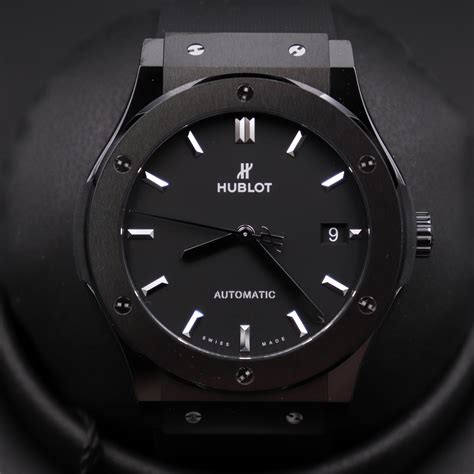 hublot classic fusion black magic price singapore|hublot classic fusion black dial.